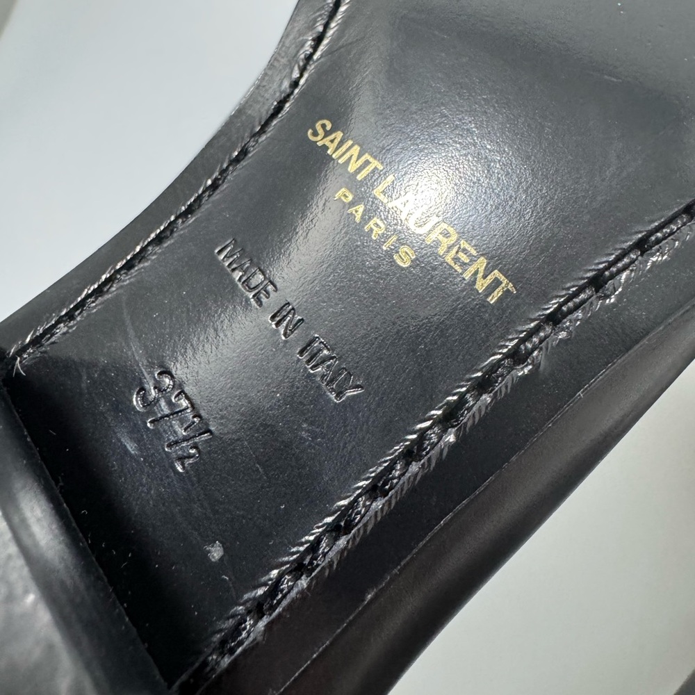 Saint Laurent 50mm West Chelsea Boots Black Women’s EU 37.5/US 7.5 - Picture 9 of 10